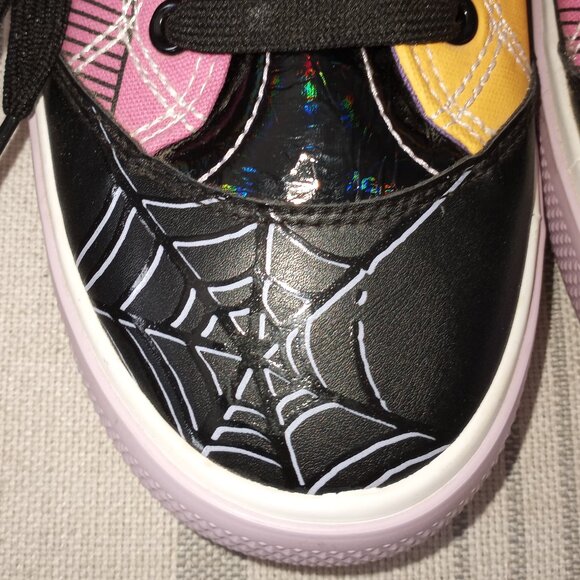 'Nightmare Before Christmas' Disney Canvas High Top Sneaker Size 8 New - Picture 14 of 15